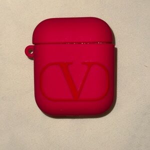 Valentino Red Silicone AirPods Case – Brand New (Older Gen)